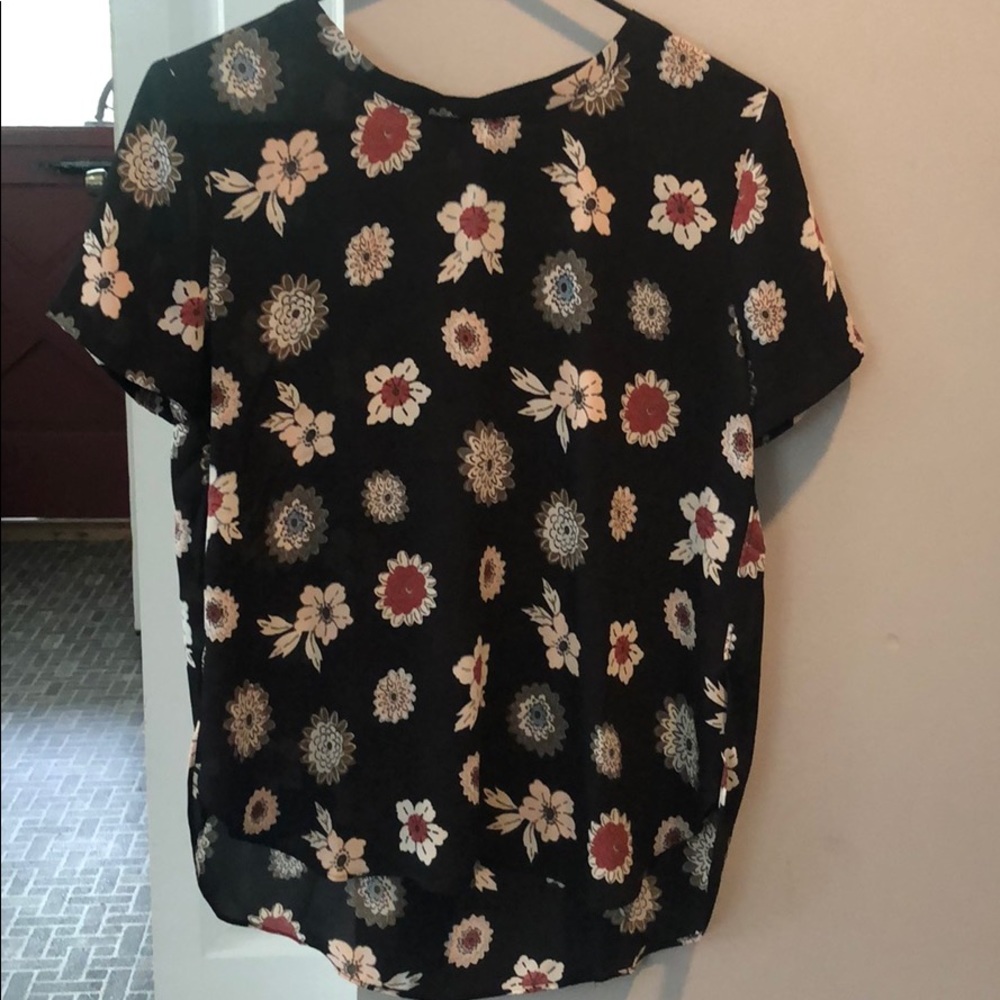 Loft sheer shirt